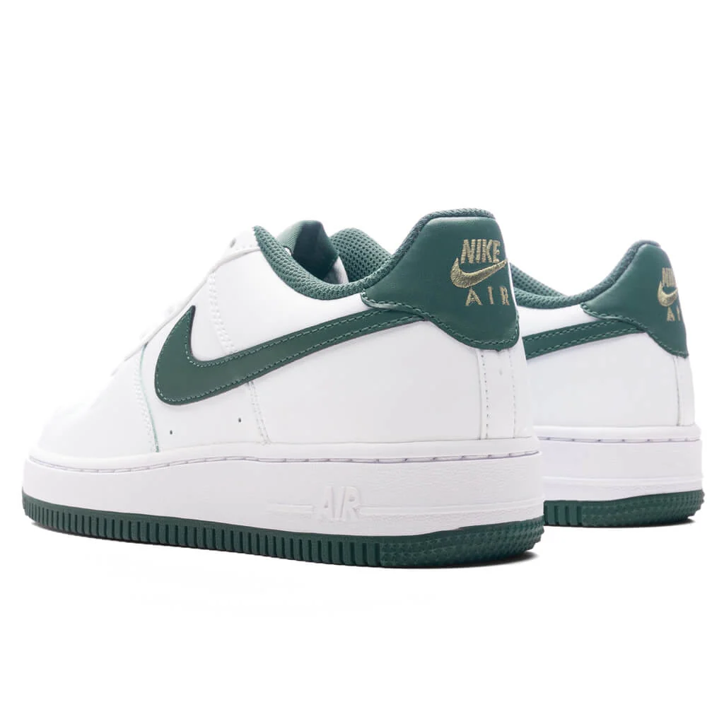 Air Force 1 (GS) - White/Vintage Green/Oil Green - Image 3