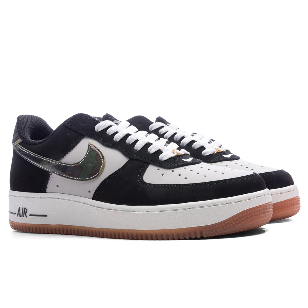 Air Force 1 Low Retro - White/Black/Gum Medium Brown/Summit White - Image 2