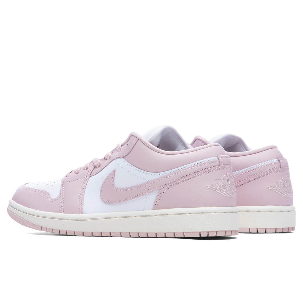 Women's Air Jordan 1 Low - White/Pink Oxford/Sail - Image 3