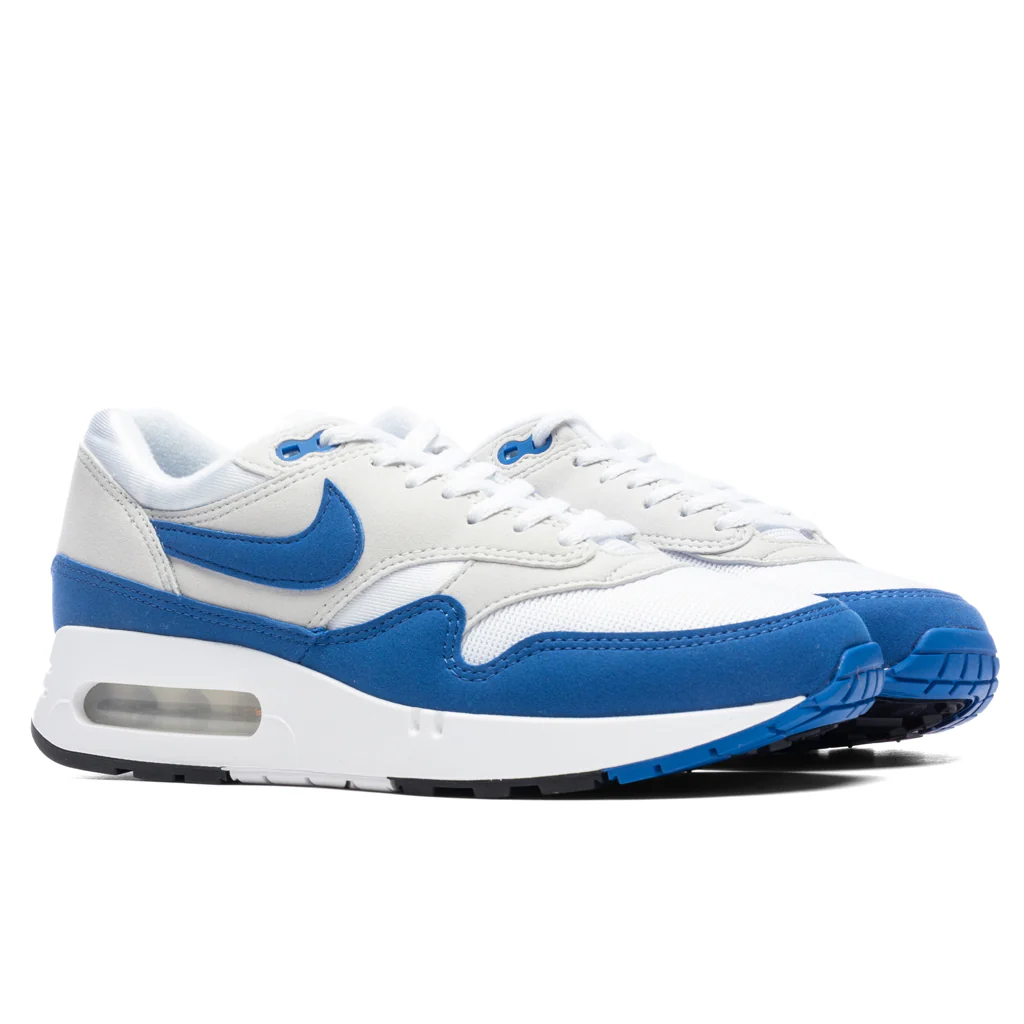 Women's Air Max 1 '86 Premium 'Royal' - White/Royal Blue/Light Neutral Grey/Black - Image 5