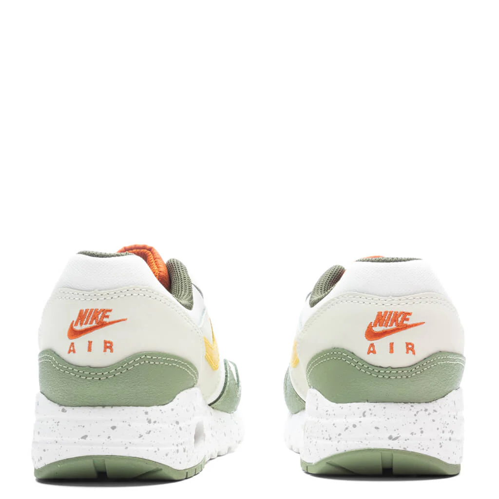 Air Max 1 SE (GS) - Summit White/Vivid Sulfur - Image 4