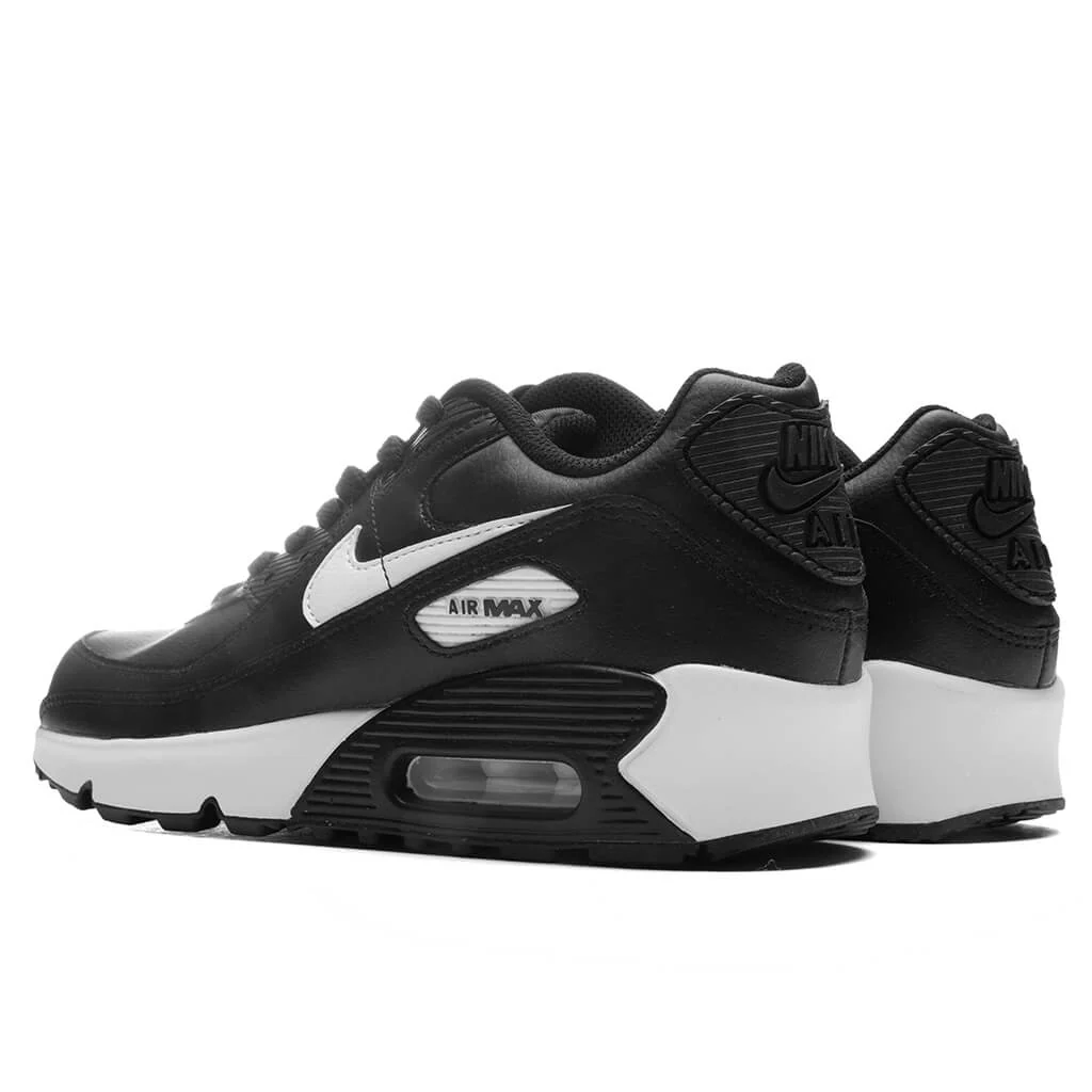 Air Max 90 LTR (GS) - Black/White/Black - Image 3