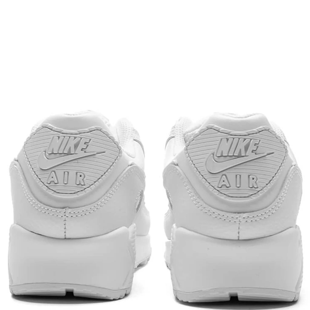 Air Max 90 LTR (GS) - White/Metallic Silver - Image 4