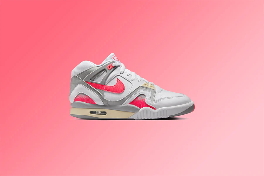 Air Tech Challenge 2 - White/Racer Pink/Light Smoke Grey - Image 5