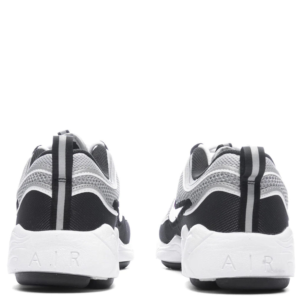 Air Zoom Spiridon SP - Metallic Silver/Sport Red/Black/White - Image 4