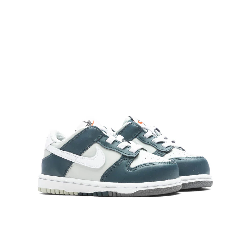 Dunk Low (TD) - Deep Jungle/White/Light Silver - Image 2