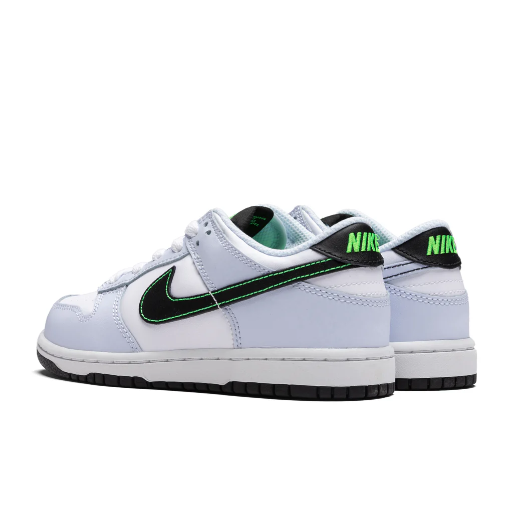 Dunk Low (PS) - White/Black/Football Grey - Image 3