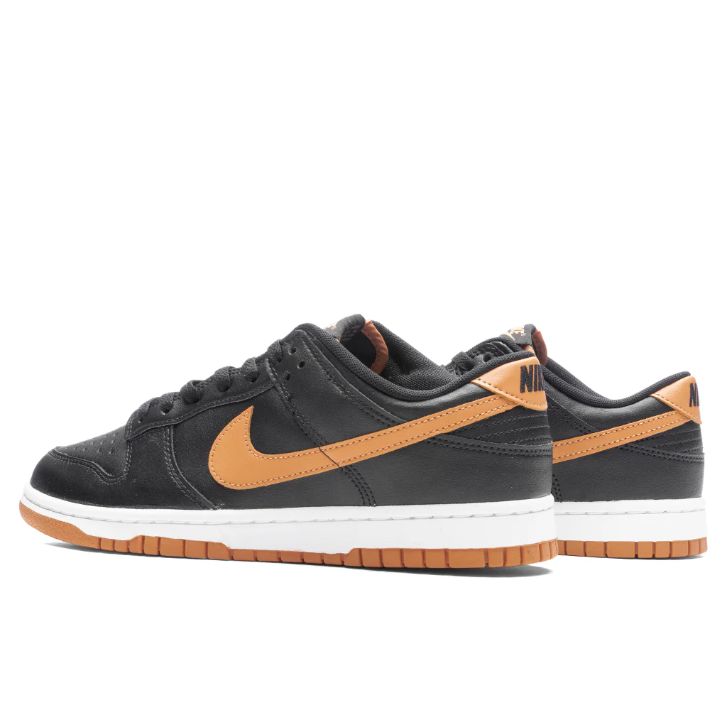 Dunk Low Retro - Black/Amber Brown/Black - Image 3