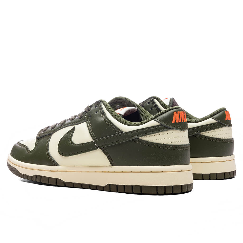 Dunk Low Retro - Coconut Milk/Rough Green/Electro Orange - Image 3