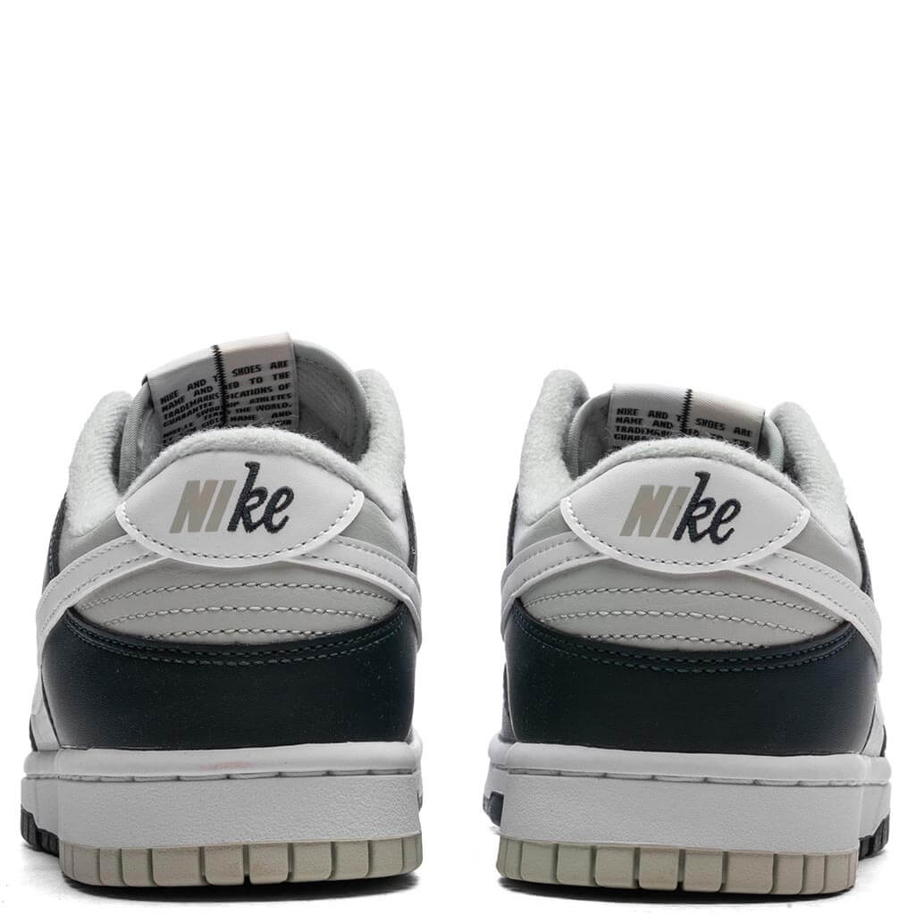 Dunk Low Retro Premium 'Split Deep Jungle' - Deep Jungle/White/Light Silver - Image 4