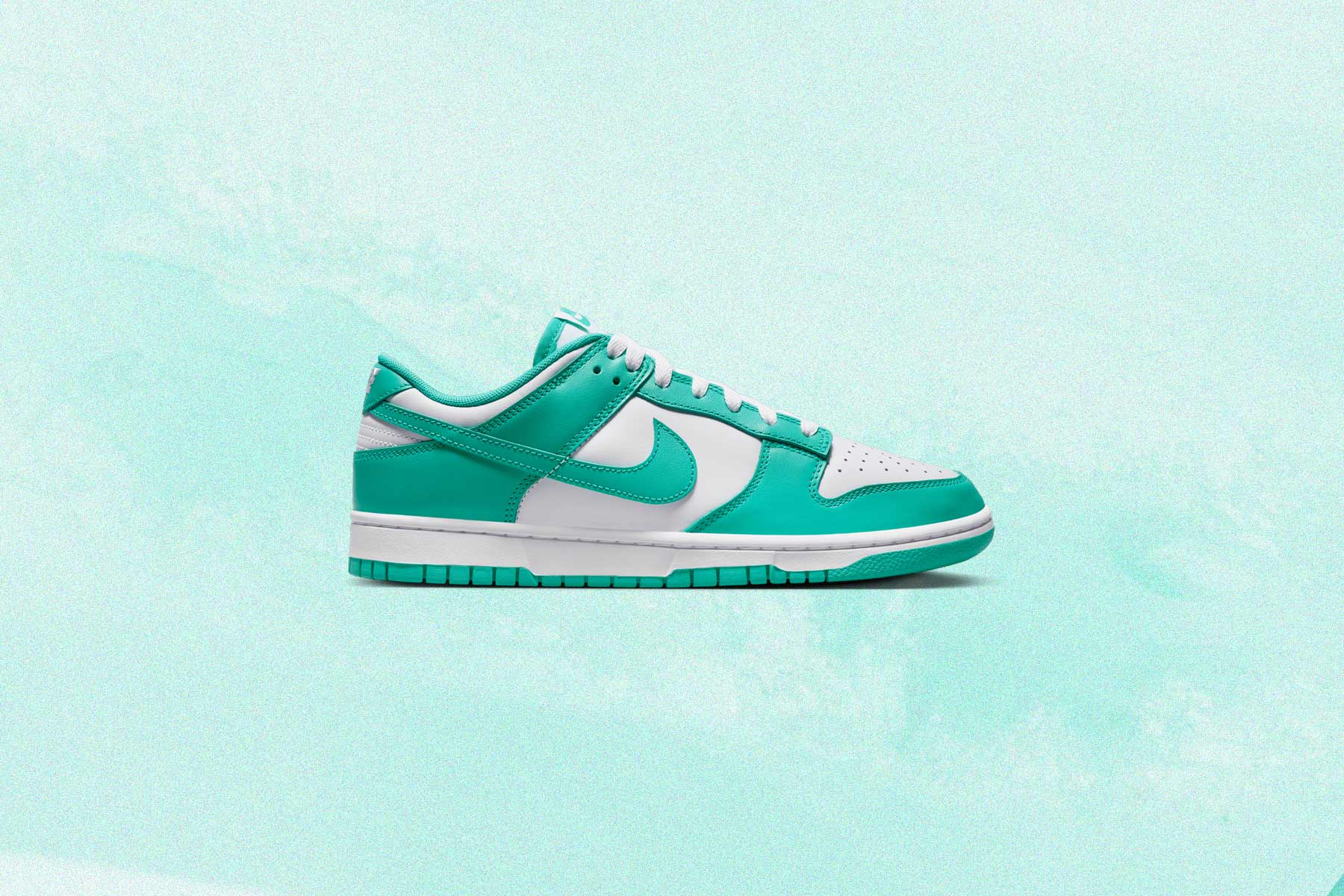 Dunk Low Retro - White/Clear Jade - Image 2