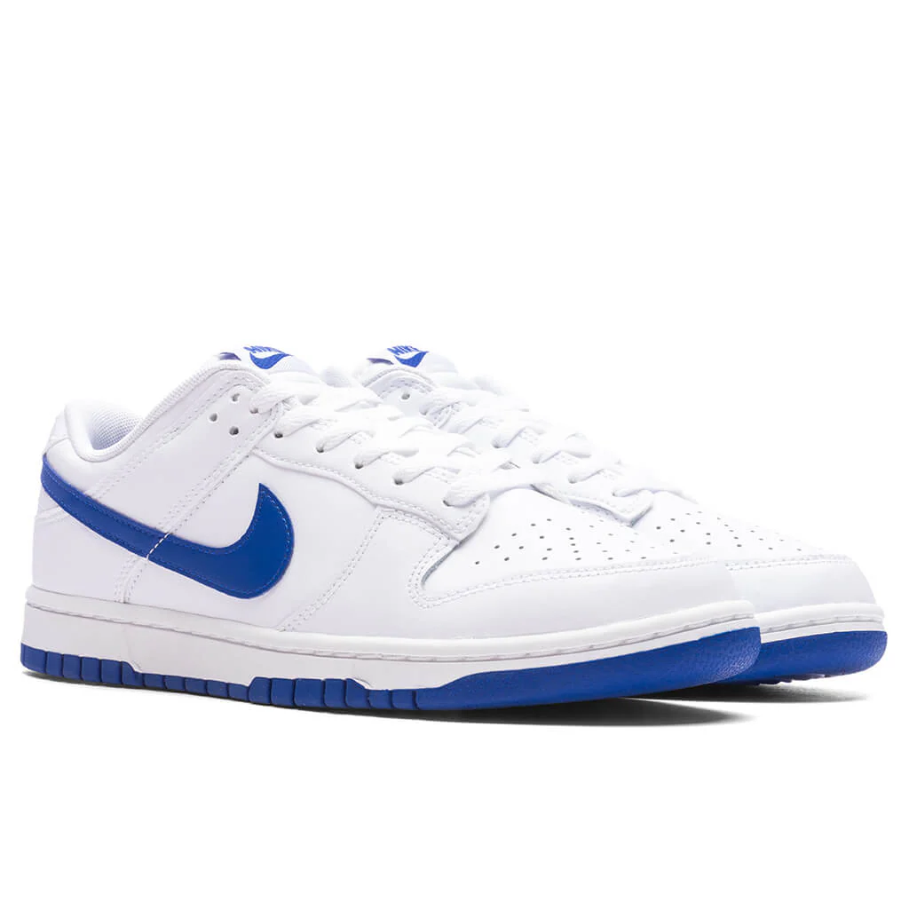 Dunk Low Retro - White/Hyper Royal - Image 2