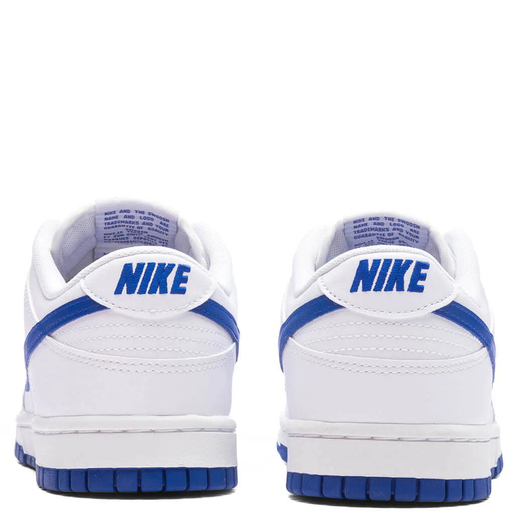 Dunk Low Retro - White/Hyper Royal - Image 4