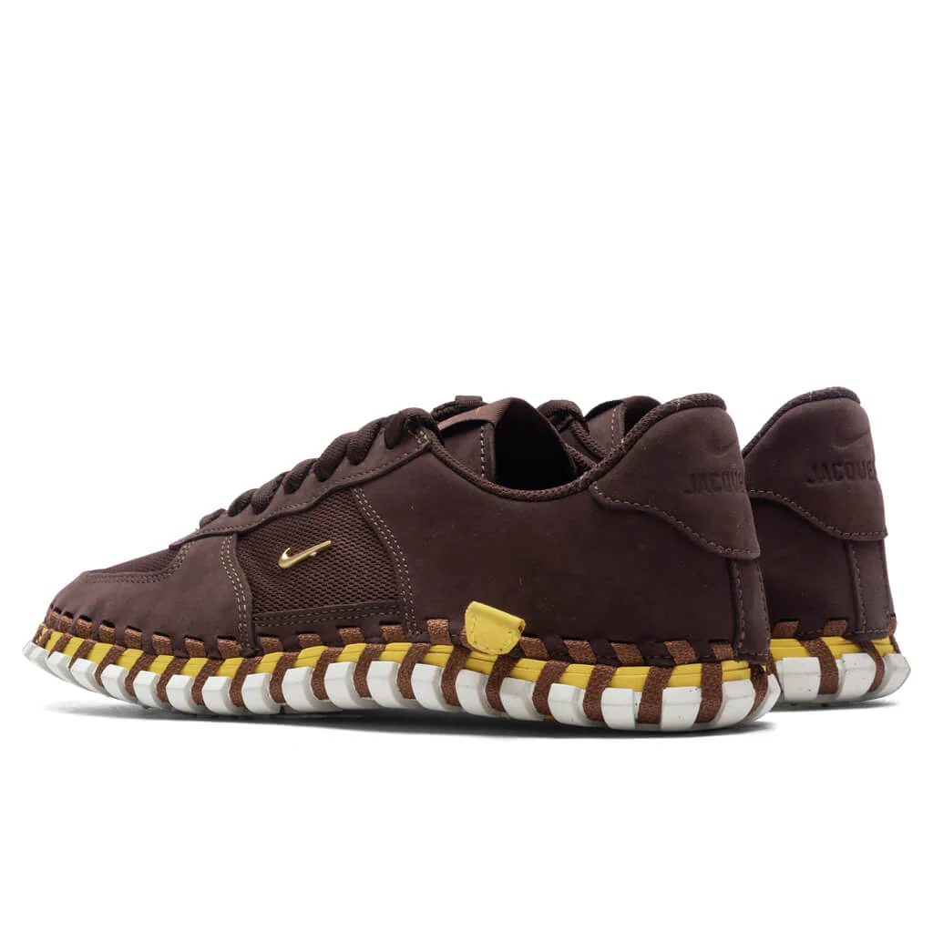 Nike x Jacquemus Force 1 Low LX SP - Earth/Metallic Gold/Blue Lightning - Image 3
