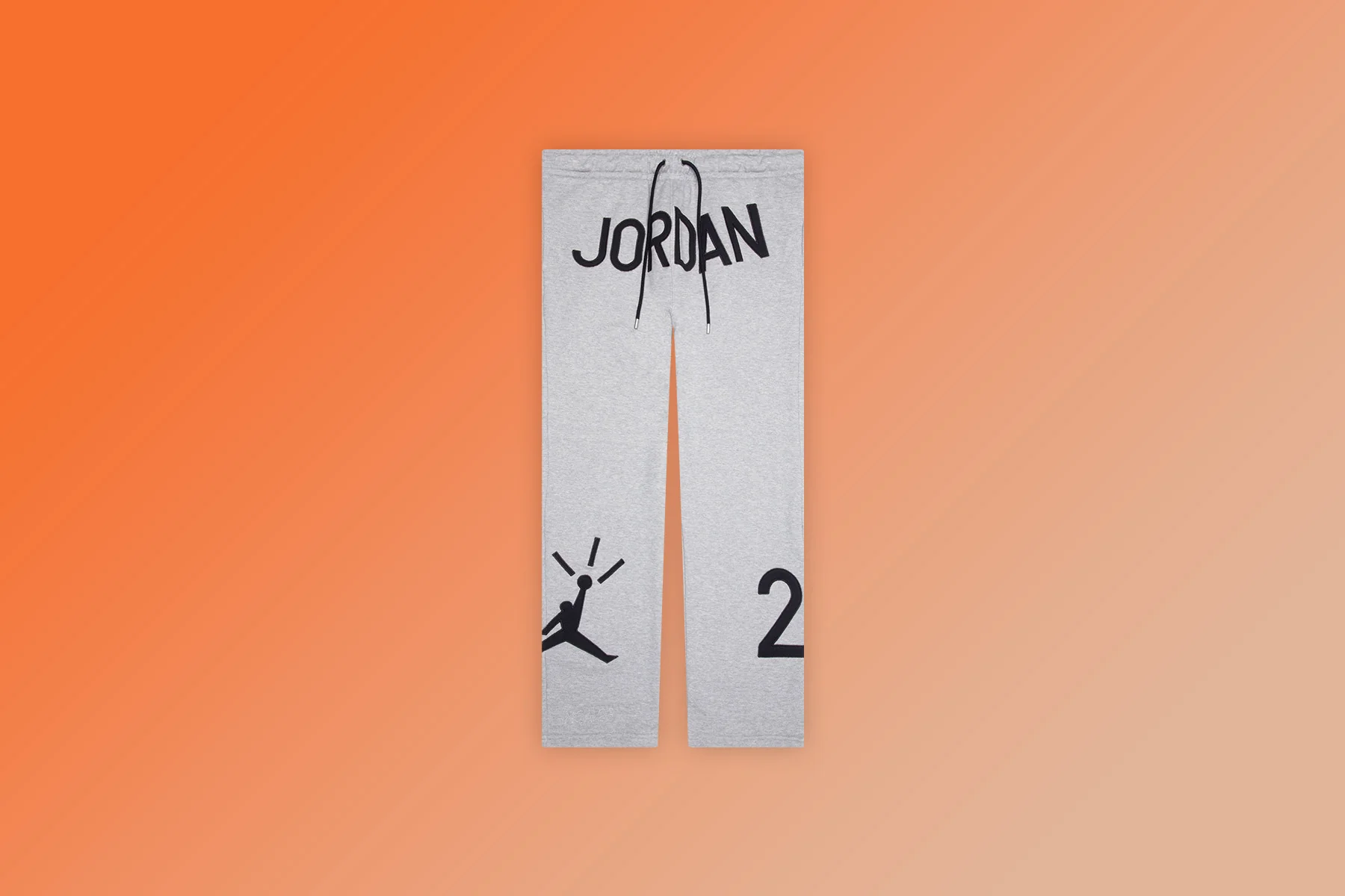Jordan x Nina Chanel Abney Sweatpants - Dark Grey Heather - Image 7
