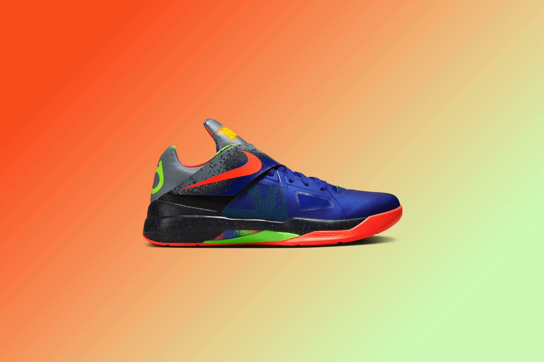 KD 4 'Nerf' - Concord/Bright Crimson/Black/Cool Grey - Image 2
