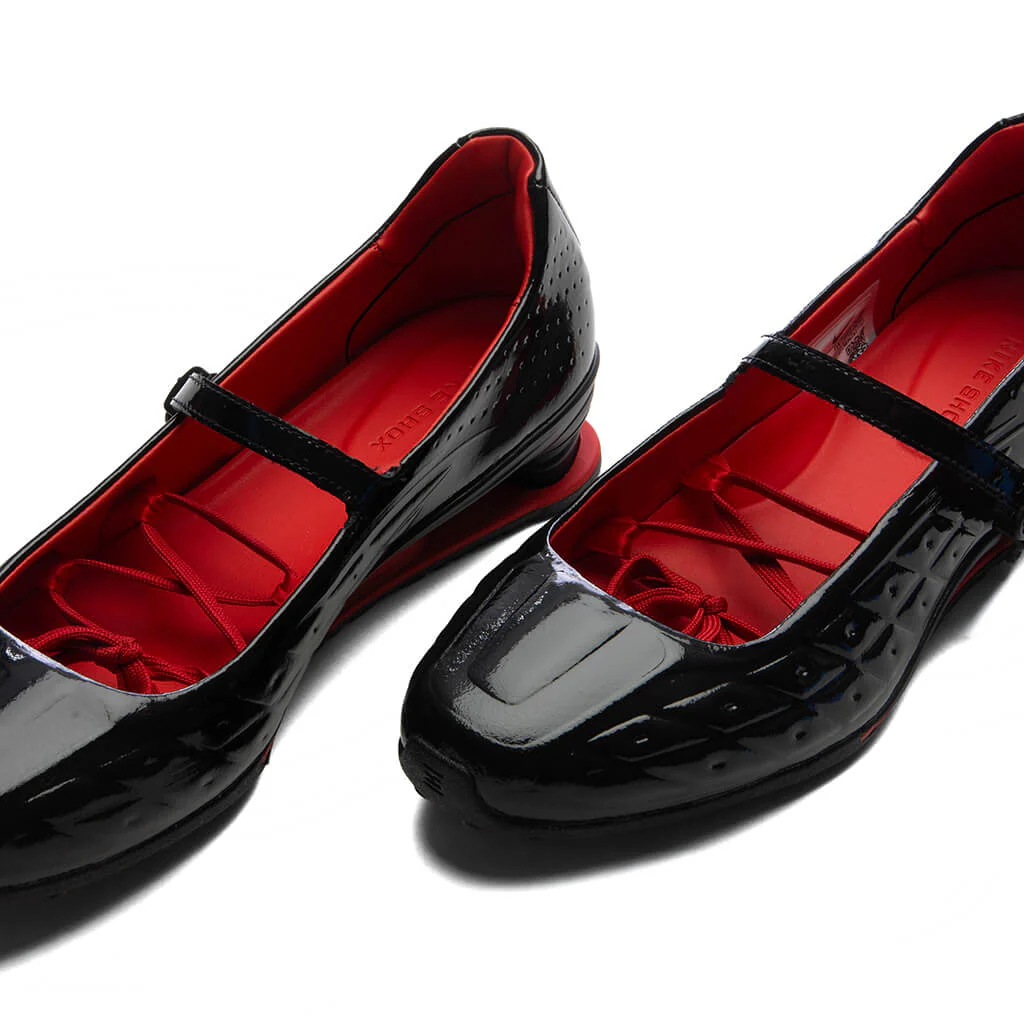 Nike x LABELHOOD Women's Shox Z Calistra - Black/University Red - Image 3