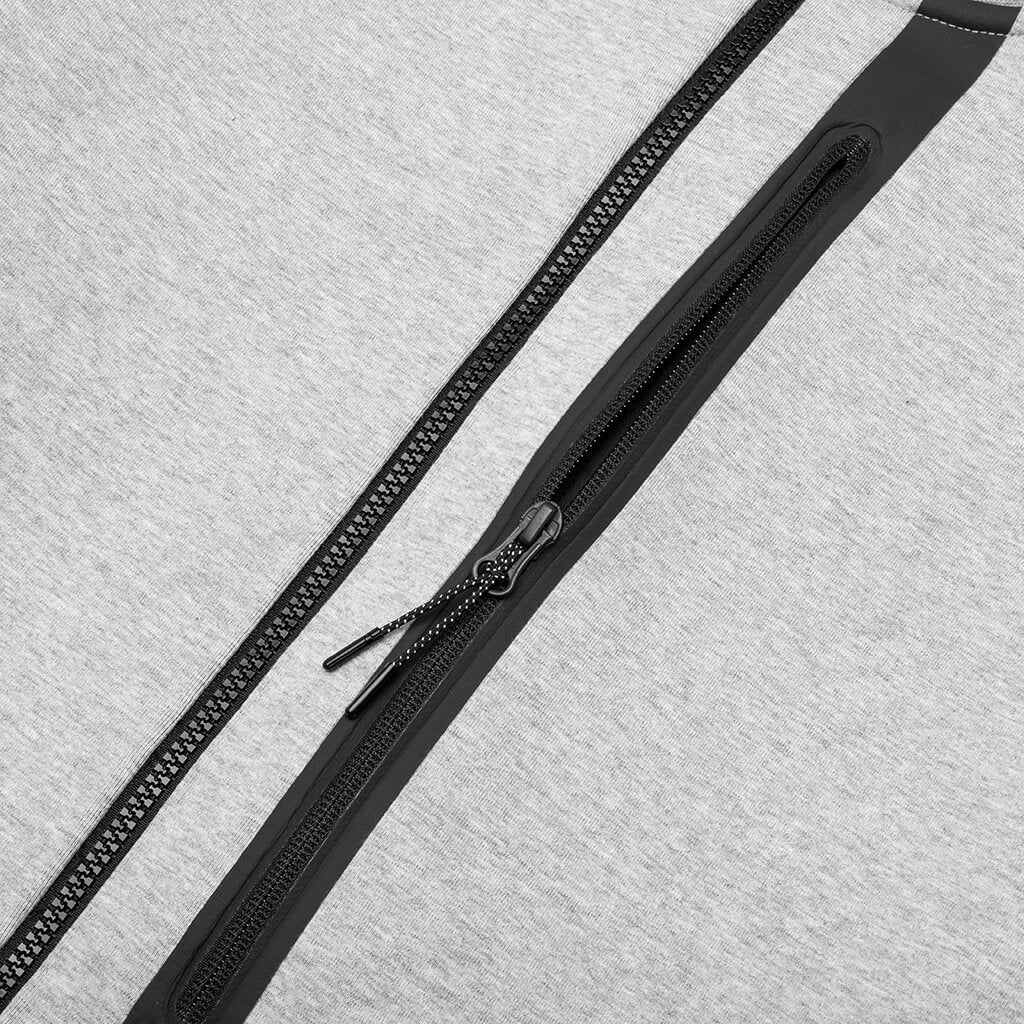 Tech Fleece N98 TOP - Dark Grey Heather/Black - Image 5