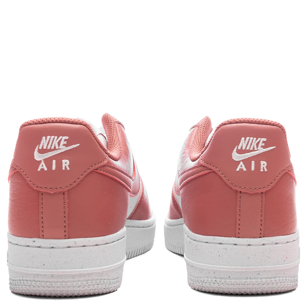 Women's Air Force 1 '07 Next Nature - White/Canyon Pink/Metallic Silver - Image 4