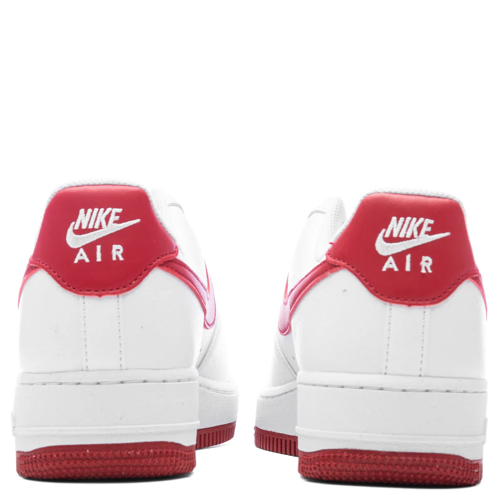 Women's Air Force 1 '07 - White/Gym Red/White/Volt - Image 4