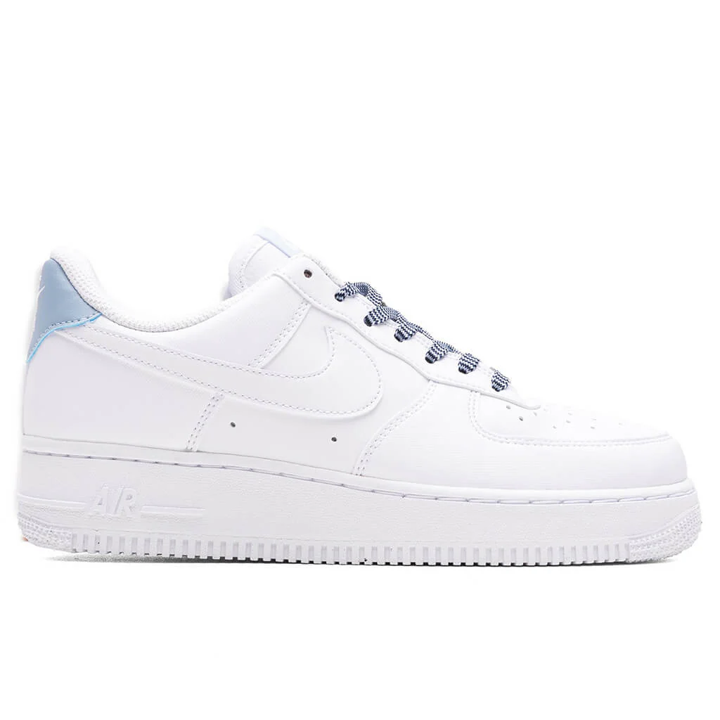 Women's Air Force 1 '07 Next Nature - White/Light Armory Blue