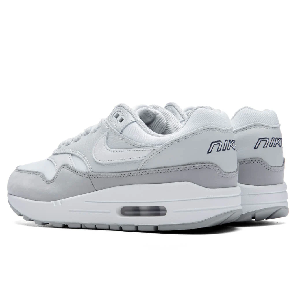 Women's Air Max 1 '87 'Light Smoke Grey' - Photon Dust/White/Light Smoke Grey - Image 3