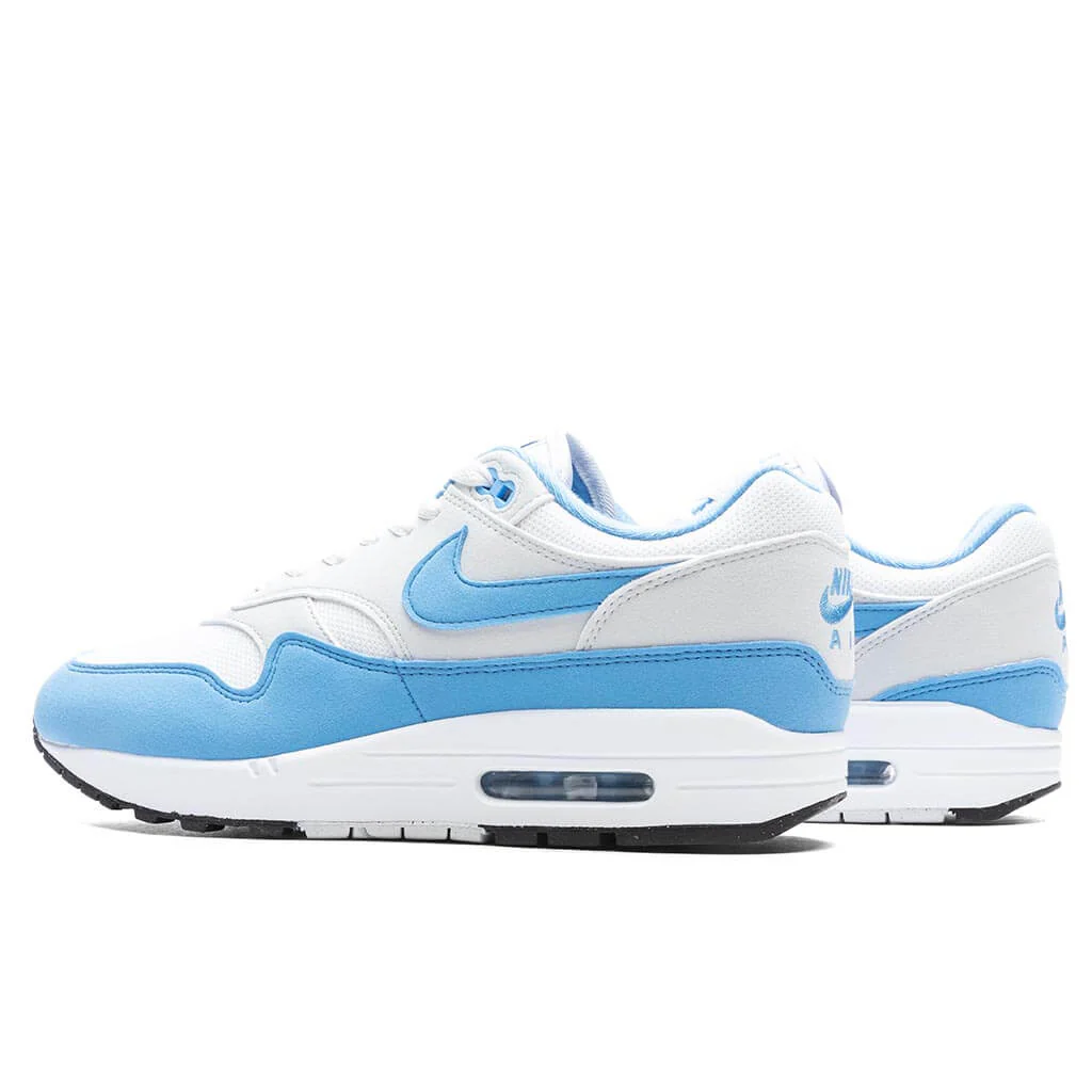 Air Max 1 - White/University Blue/Photon Dust - Image 3