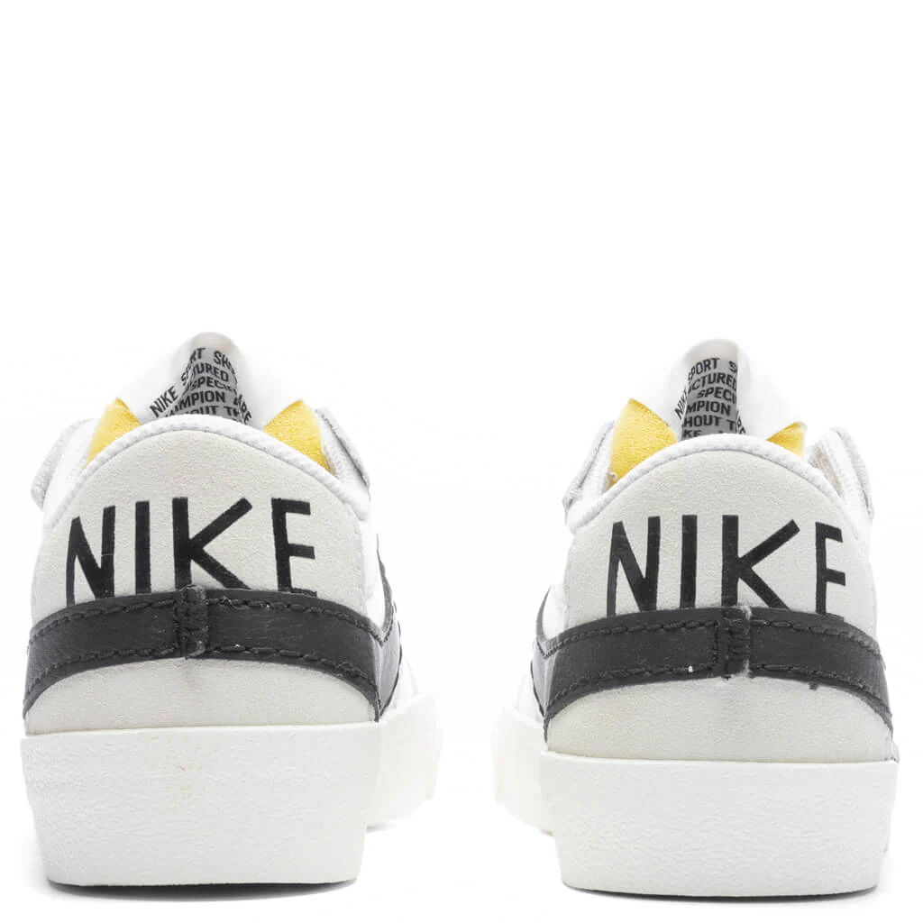 Women's Blazer Low '77 Jumbo - White/Black/Sail - Image 4