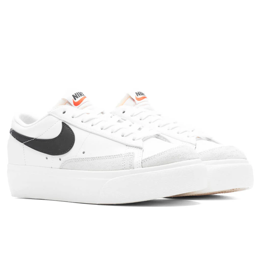 Women's Blazer Low Platform - White/Black/Sail - Image 2