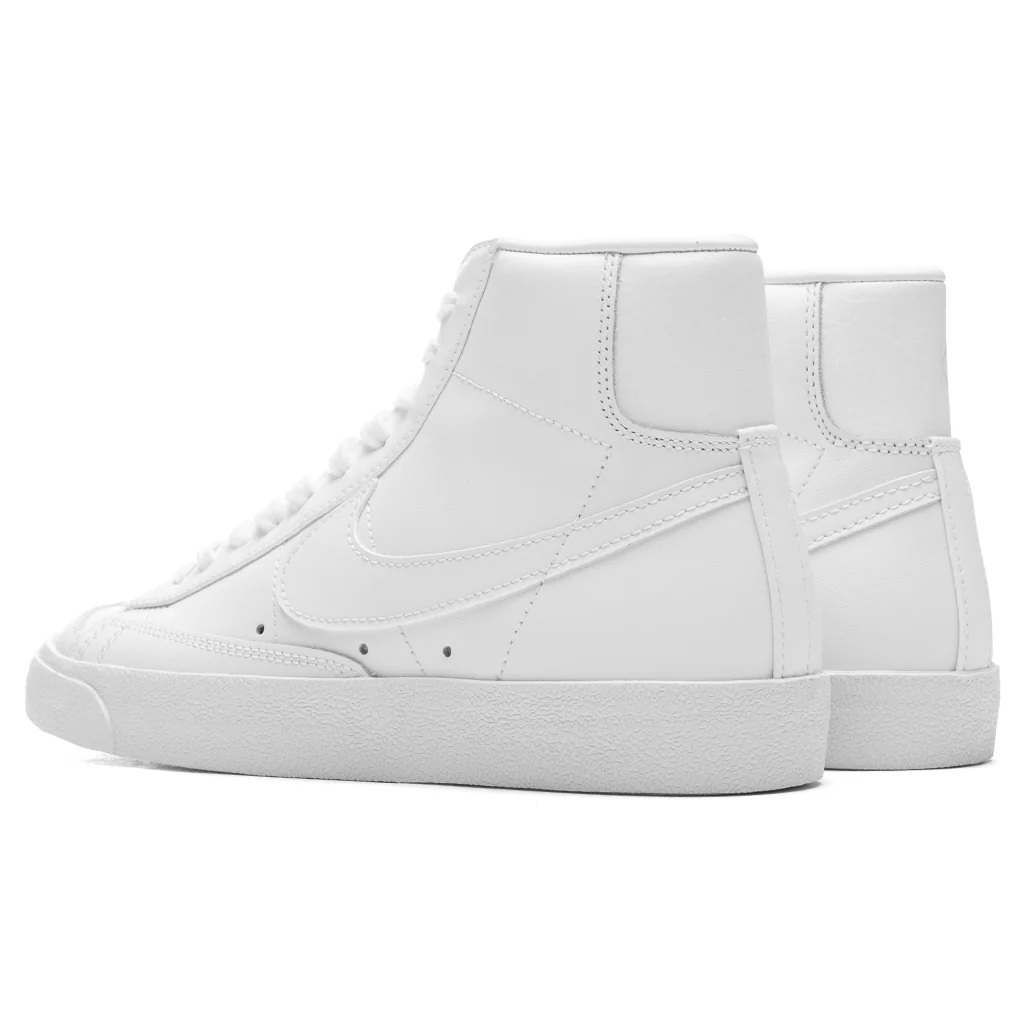 Women's Blazer Mid '77 Vintage - White/White/White - Image 3