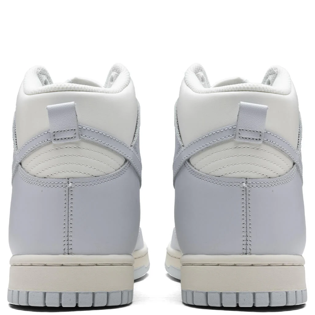 Women's Dunk High - Sail/Football Grey - Image 4