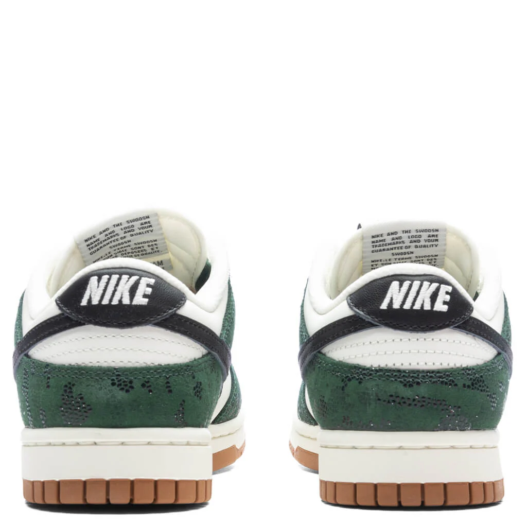 Women's Dunk Low 'Green Snake' - Pro Green/Black/Sail - Image 4