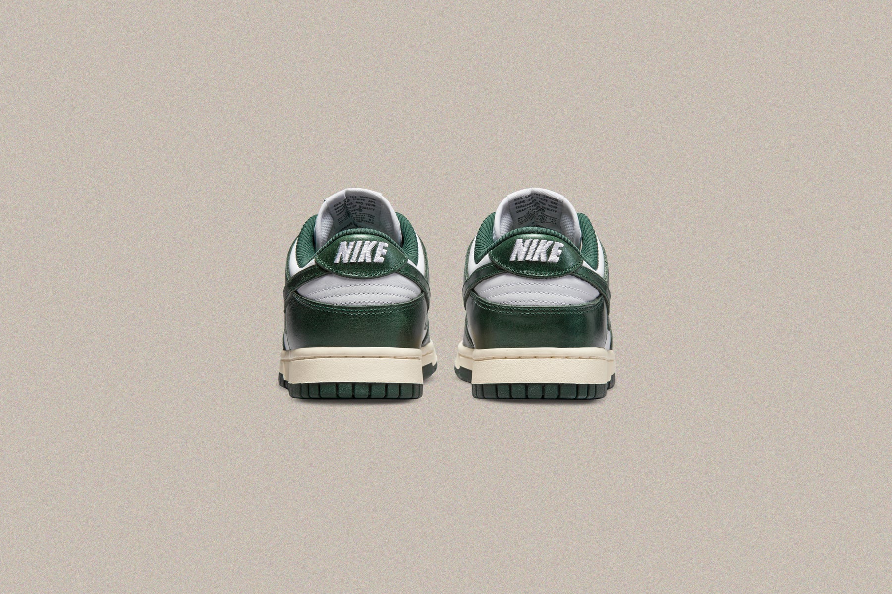 Women's Dunk Low `Vintage Green` - White/Pro Green/Coconut Milk - Image 8