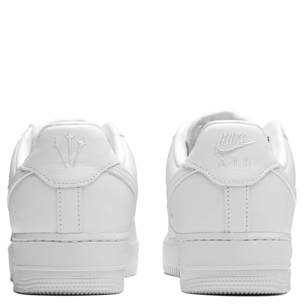 Nike x NOCTA Certified Lover Boy Air Force 1 Low - White/White - Image 4