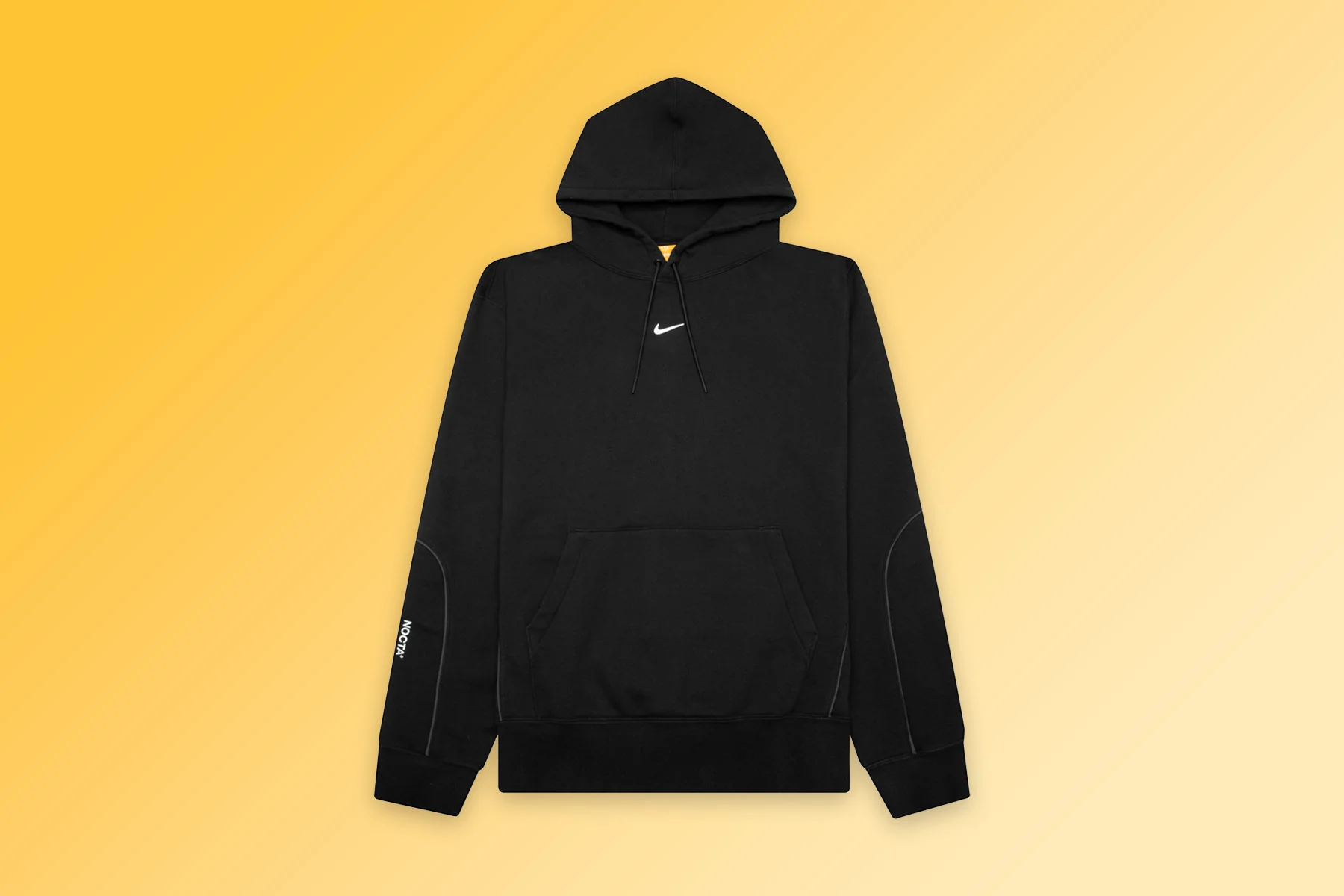 Nike x NOCTA Fleece CS Hoodie - Black/White - Image 5