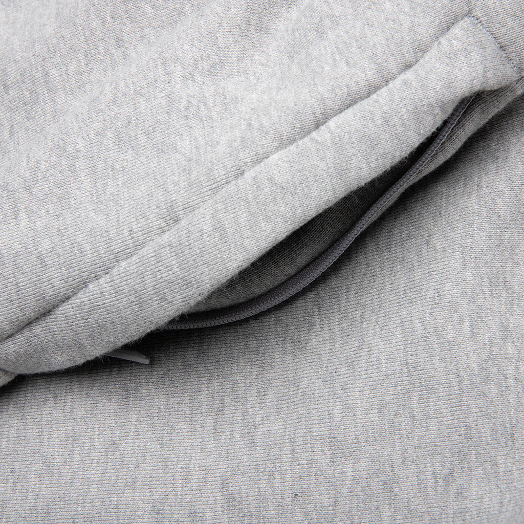 Nike x NOCTA Fleece CS Pants - Heather Grey/Matte Silver/Black - Image 3