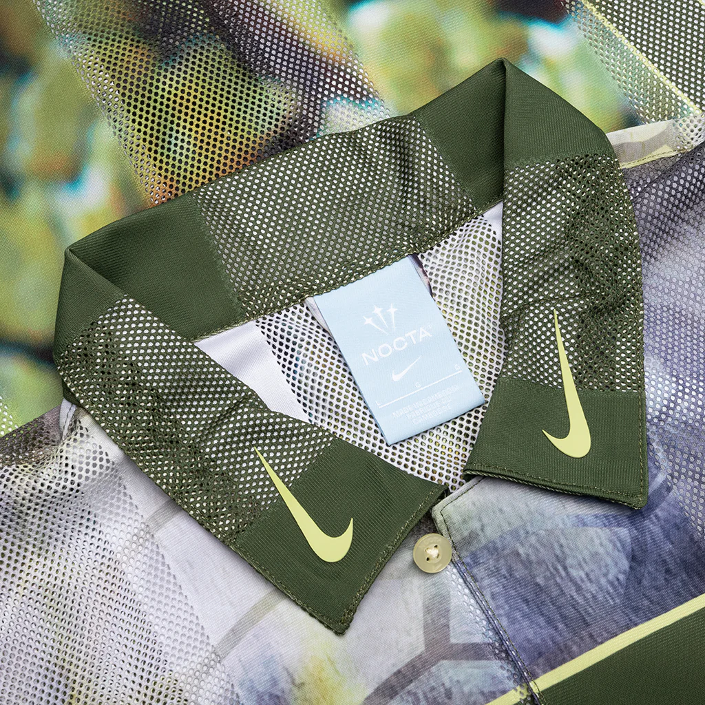 Nike x Nocta NRG Opal Button Down - Pilgrim/Oil Green/Black - Image 3