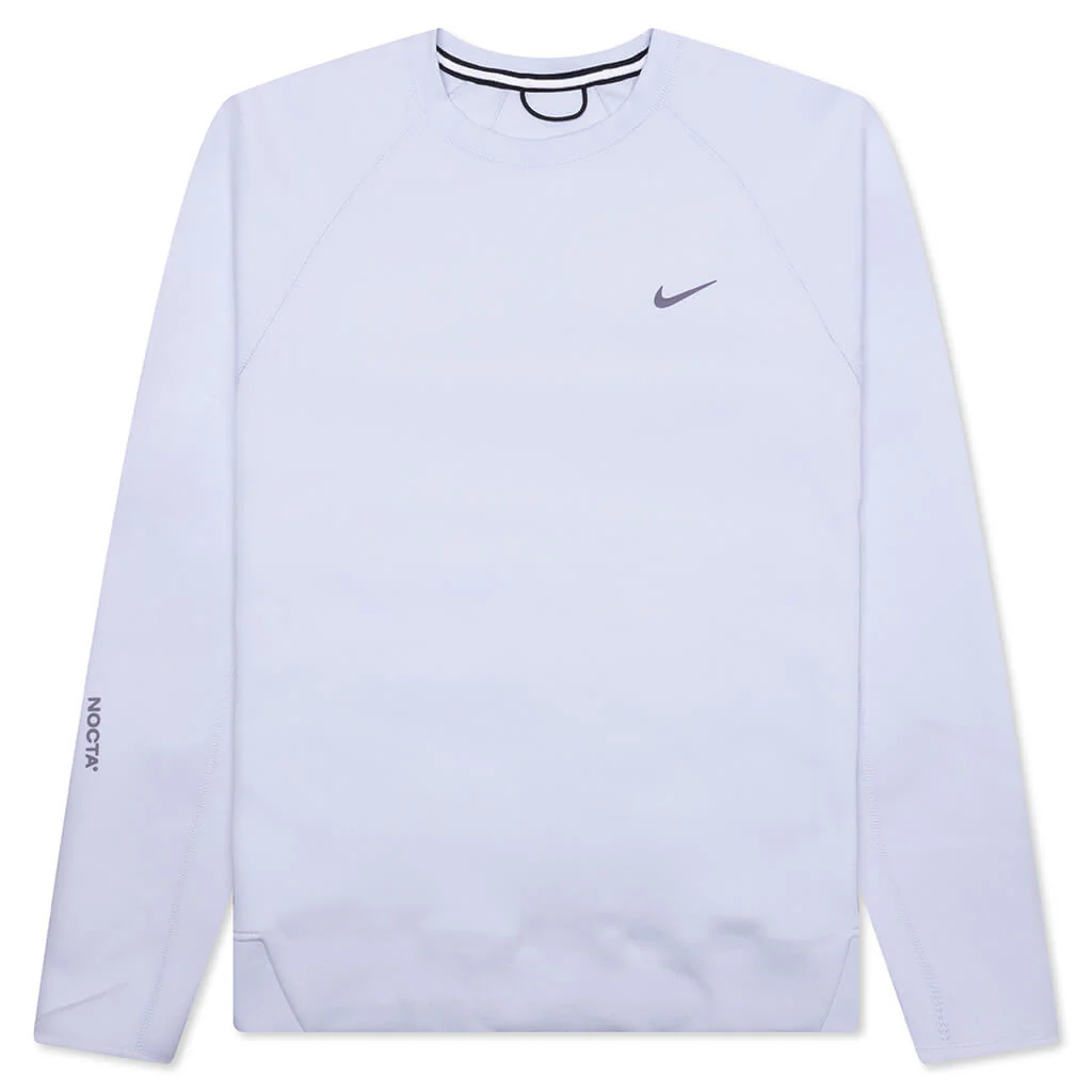 Nike x NOCTA Tech Fleece Crew - Palest Purple/Daybreak