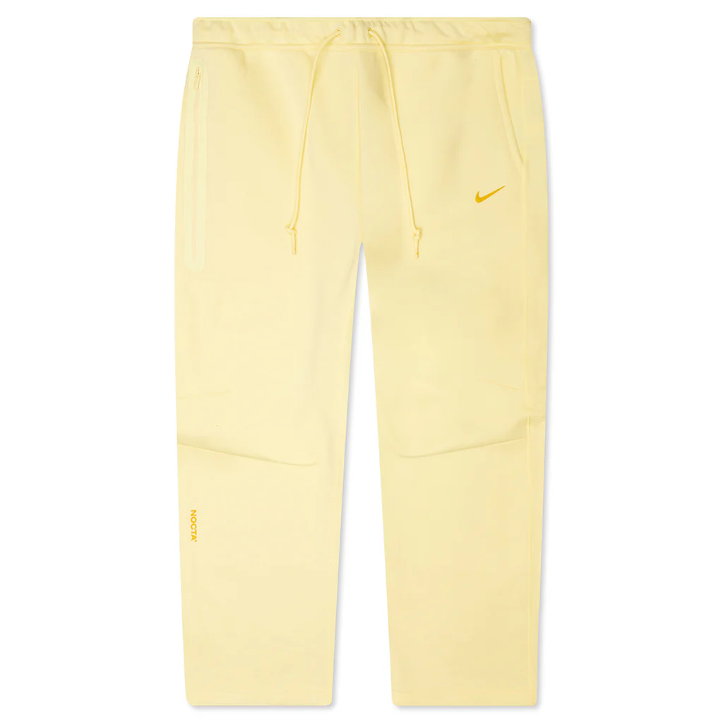 Nike x NOCTA Tech Fleece Open-Hem Pant - Citron Tint/Vivid Sulfur