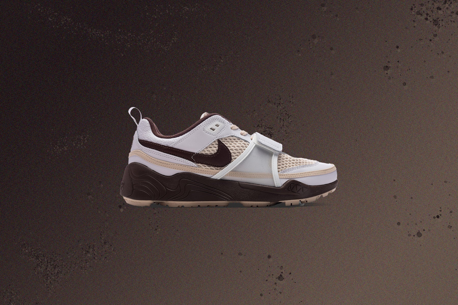 Nike x Travis Scott Zoom Field Jaxx - White/Light Chocolate/White - Image 5