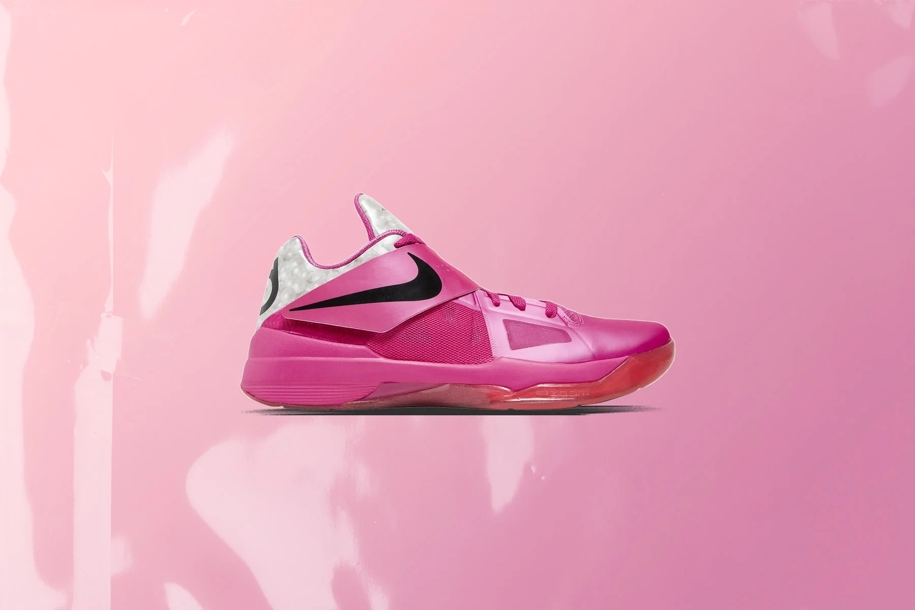 KD Zoom IV 'Aunt Pearl' - Pinkfire II/Black/Metallic Silver - Image 5