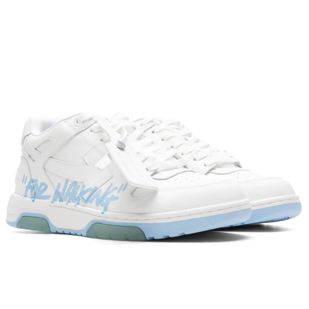 Out of Office "For Walking" - White/Light Blue - Image 2