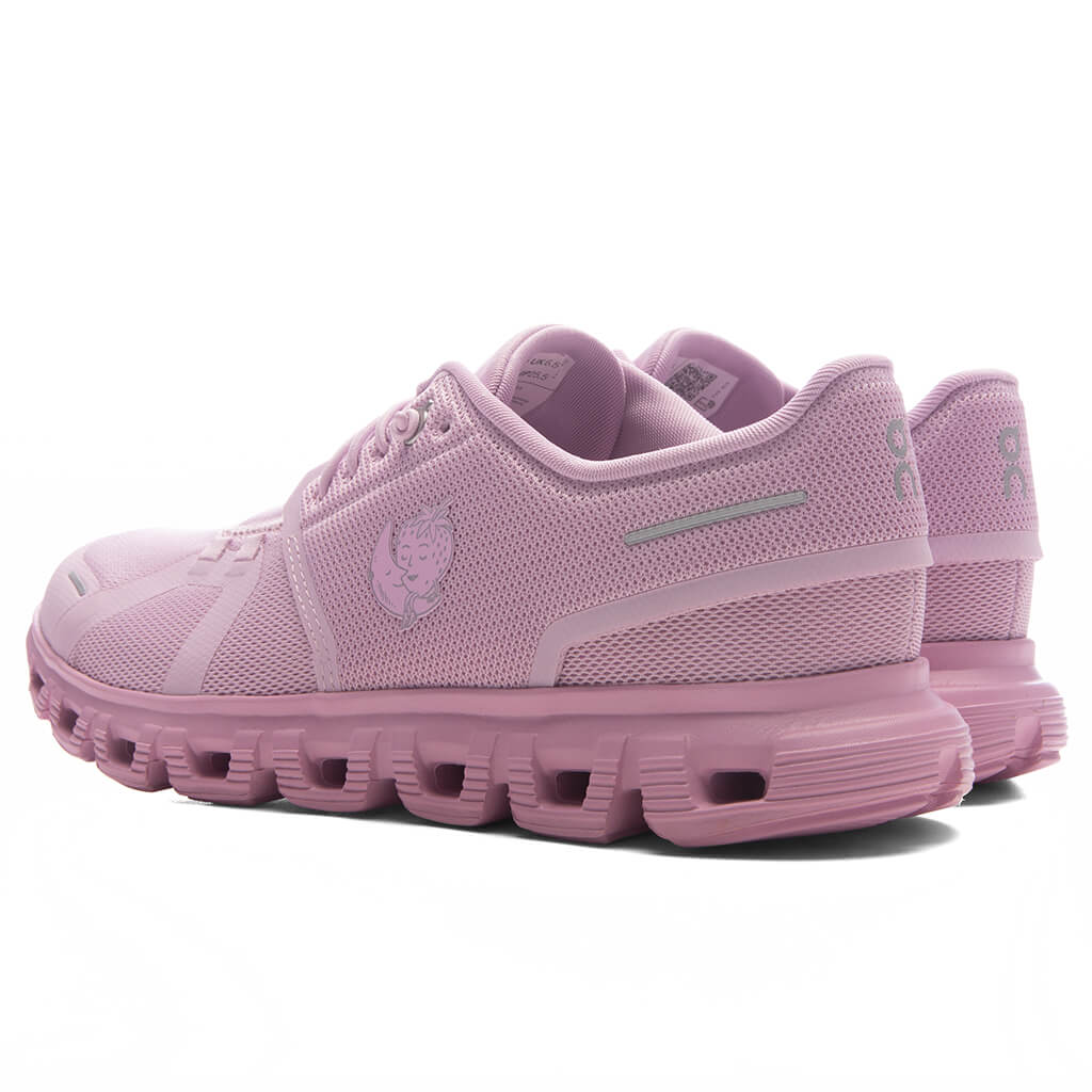 On × Sky High Farm Goods Women's Cloud 6 - Aster/Begonia - Image 3