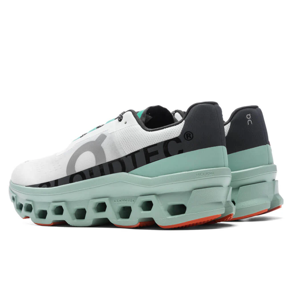 Women's Cloudmonster - Undyed-White/Creek - Image 3