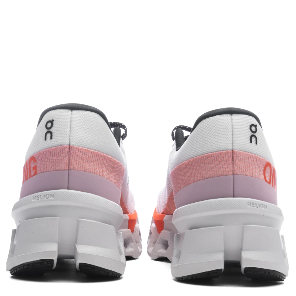 Women's Cloudmonster - White/Flame - Image 4