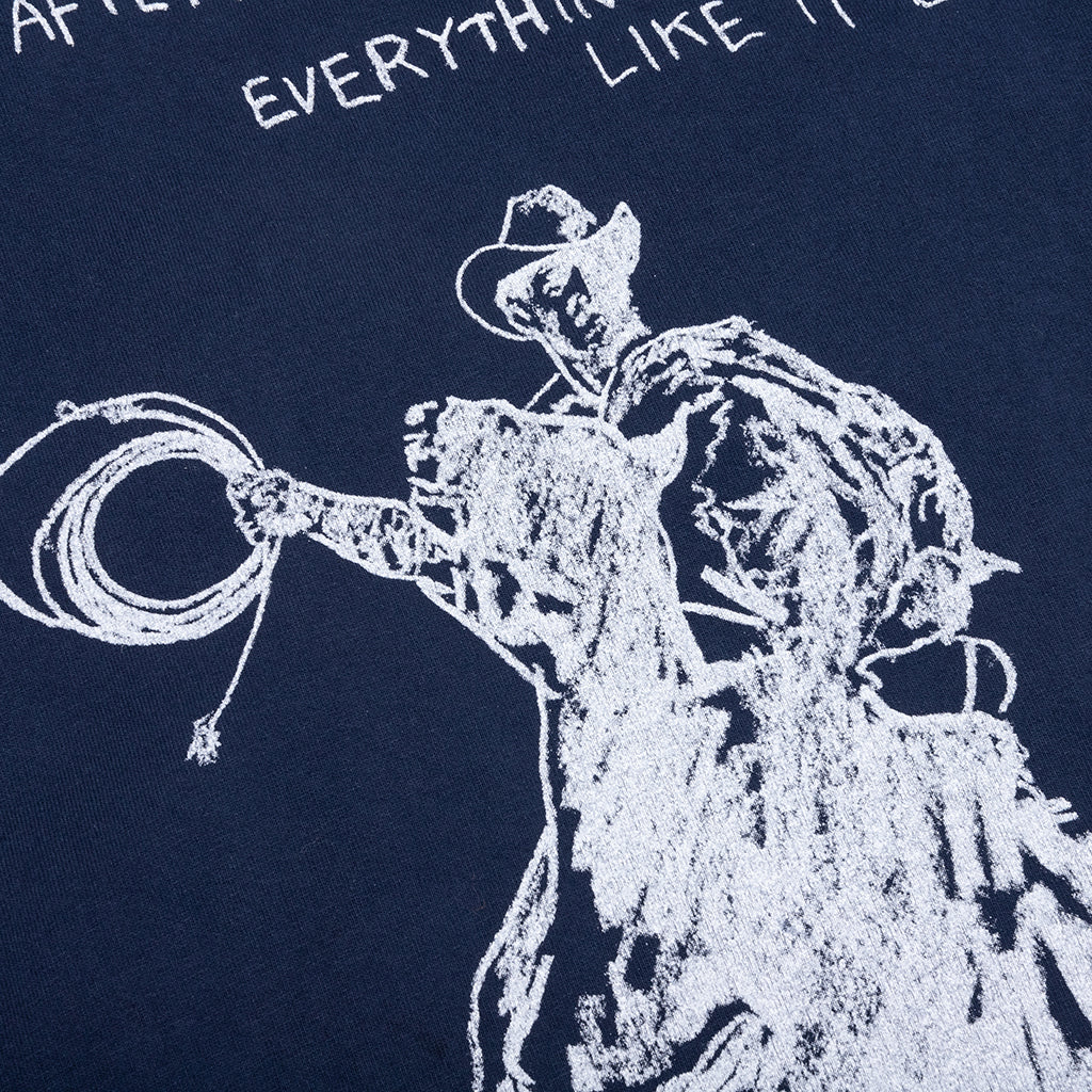 After All Is Said T-Shirt - Washed Navy - Image 3