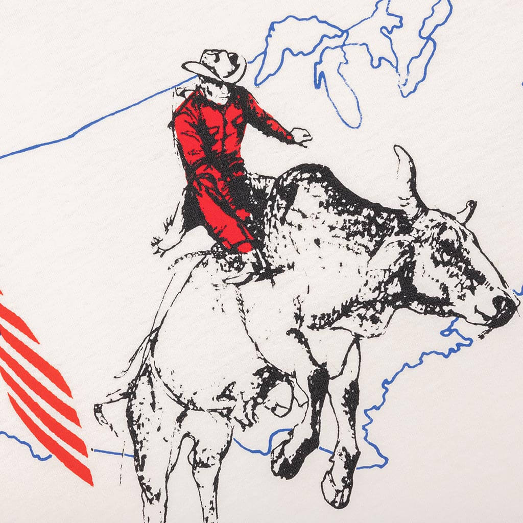 Bullrider USA Tee - Bone - Image 4