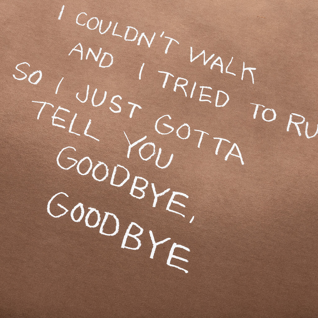 Goodbye, Goodbye Tee - Mustang Brown - Image 4