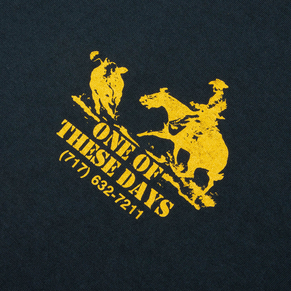 Round Up T-Shirt - Washed Black - Image 3