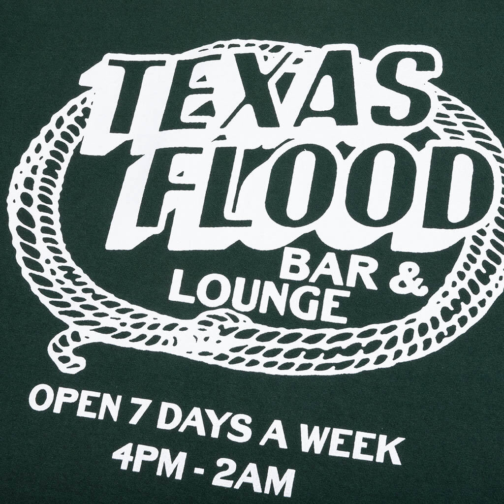 Texas Flood T-Shirt - Washed Forest Green - Image 4